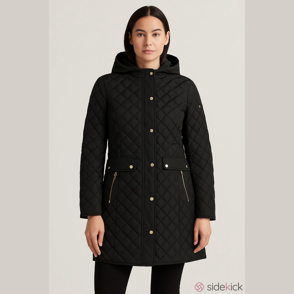 Ralph Lauren Black Quilted Puffer Jacket